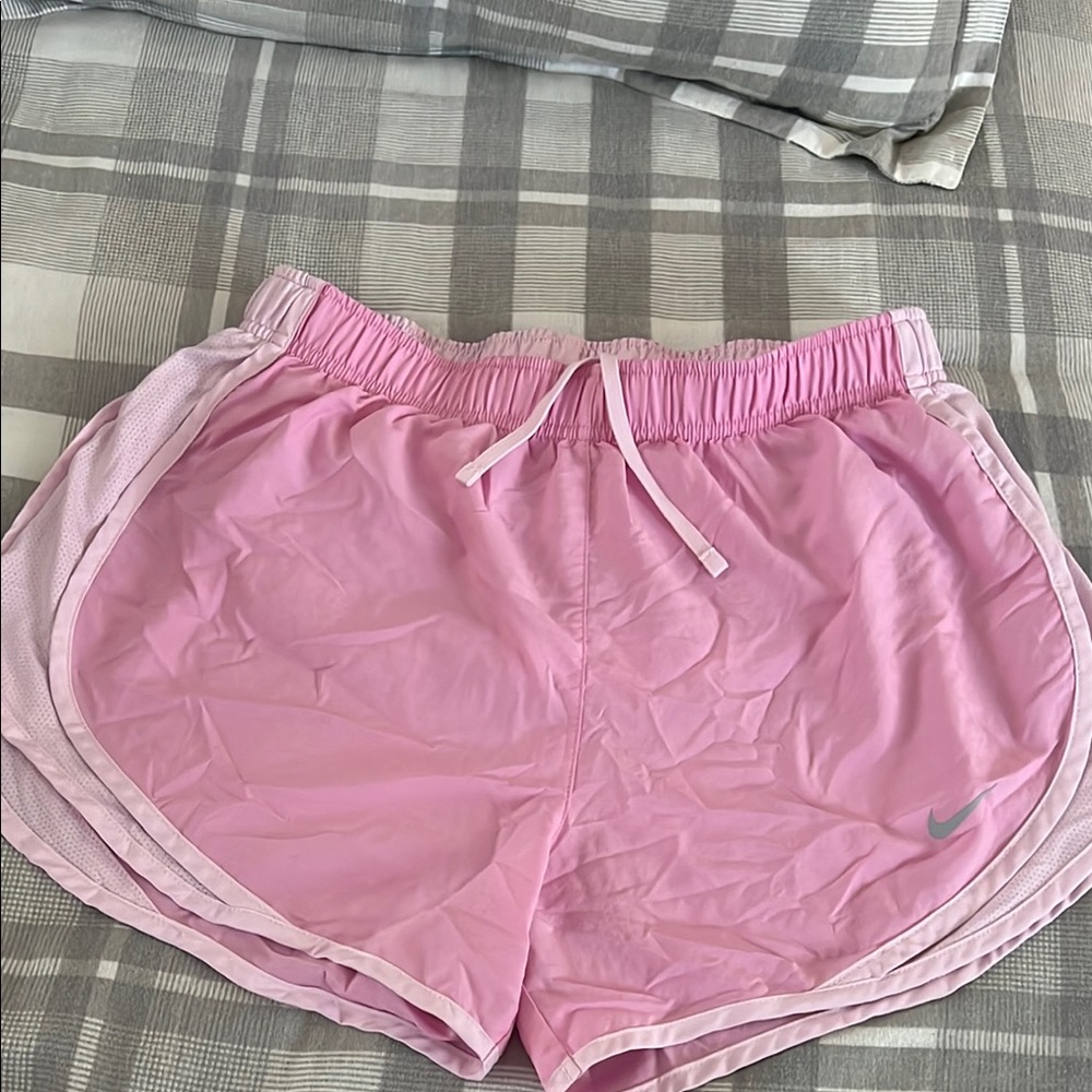 Nike TEMPO Women's Light Pink Athletic Shorts